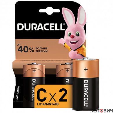 Эл.питания Duracell LR14-2BL