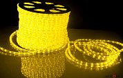 Дюралайт желтый на свет-х 18*11мм 3жилы 72LED на 1м Feron (50м)                      
