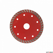 Круг алмазный отрезной Turbo 115x22.2x2.4x10 мм KRANZ