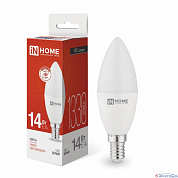 Лампа  E14  LED  Свеча  14W  4000K  C37  FR  1330Lm  230V LED-СВЕЧА-VC IN HOME