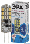 Лампа  G4  LED   12V  1,5W  4000K  120Lm  840  JC  ЭРА