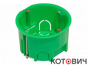 КУ в г/к   68х40  кругл  мет/лап   IP30  HEGEL(336)