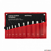 Набор ключей-трубок торцевых REXANT 6х22 мм, вороток, оцинкованные, 10 шт.