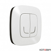 Выключатель 2кл умный беспроводной белый Valena Allure Netatmo 752587