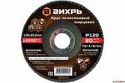 Круг лепестковый торцевой 125х22,2 мм, Р120 Вихрь