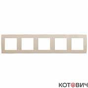 Рамка 5п слоновая кость Эра 