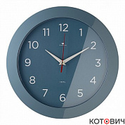 Часы настенные 3125-009 корпус синий d31см Классика Рубин