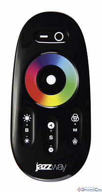 Контроллер для RGB PRC-4000RF BL черный 12/24V 216/432Вт Jazzway