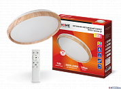 Светильник потолочный LED  75W 3000-6500K 6000Lm COMFORT WOOD с пультом IN HOME