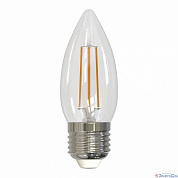 Лампа  E27  LED  Свеча    5W  4000К  450Lm  230V C35 NW/CL/DIM аналог 50Вт UNIEL