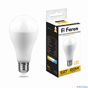 Лампа  E27  LED   20W  2700K  А65  FR  1750Lm  230V LB-98  Feron