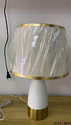 Светильник прикроватный 60W E27 AU91953/1 WHITE+GOLD белый+золото