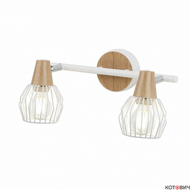Спот  2*E14 40W Rivoli Naturale 7002-702  