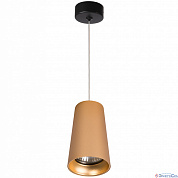 Подвес 1*MR16 35W ML1858 D70*H110 золото черный  