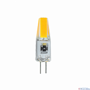 Лампа  G4  LED   3W  220V  3000K  240Lm  PLED-G4 COB (силикон d10*38мм) Jazzway