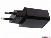 Сетевое зарядное устройство USB (СЗУ) (5 V, 2100 mA) черное REXANT