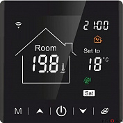 Термостат E 10.716WF, Черный, программируемый Wi-Fi
