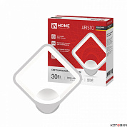 Бра настенное LED 30W 3000-6500K 2400Лм ELEGANT ARISTO-WH STEP COLOR белый IN HOME