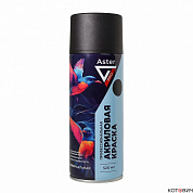 Краска-спрей акриловая ASTER 4 (чёрный матовый)