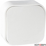 Кнопка 1кл белый IP20 Quteo 782205