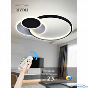 Светильник потолочный LED  52W 4000-6000К 3900Lm Julia 6080-108 с пультом модерн Rivoli 