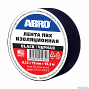 Изолента черная (15 мм х 18,2 м) ABRO