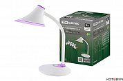 Светильник настольный LED  5W СН-12, 5 Вт, гибкий, выключатель, 5500 К, фиолетовый, 220 В, TDM