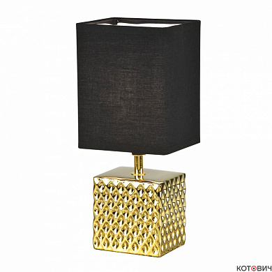 Светильник прикроватный 60W E14 UML-B306 E14 GOLD/BLACK