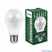 Лампа  E27  LED   25W  6400K  А65  FR  2150Lm  230V SBA6525 SAFFIT