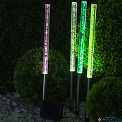 Светильник садов на солнеч батар 4LED SF024-22 пластик цветной 4шт 53см IP44 ЭРА